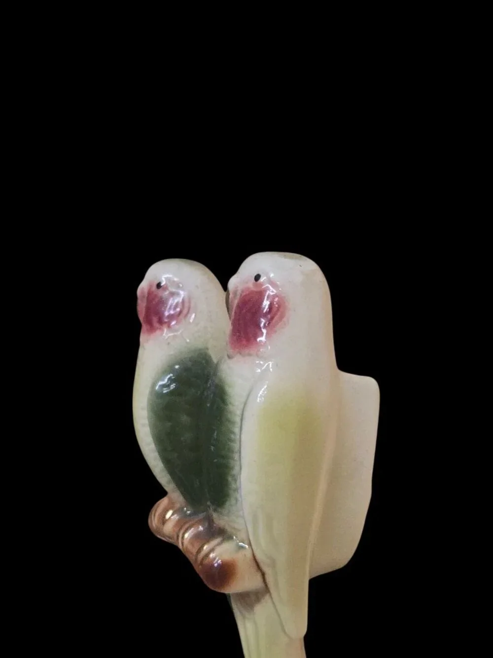 Vintage Royal Copley Parakeets Wall Pocket Ceramic Decor